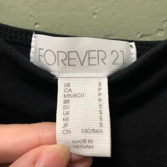 Forever 21 Small Black tank top - Picture 3 of 3